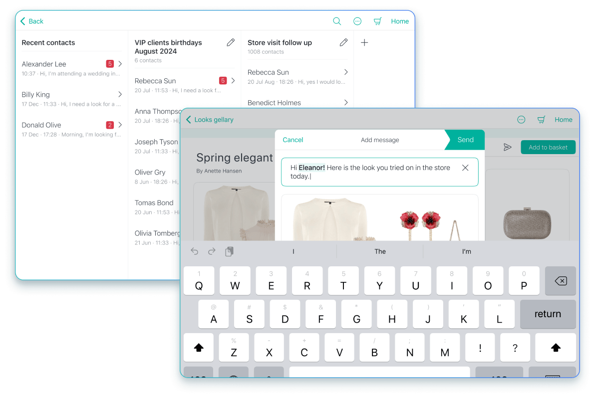 Communicate post-visit