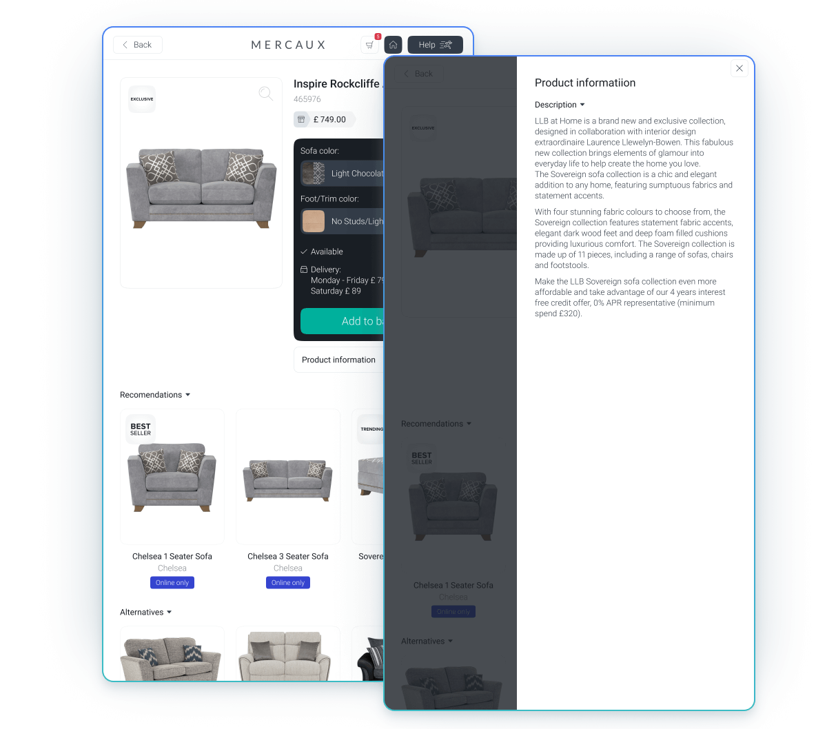 Rich selling content